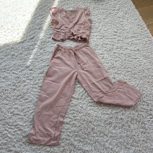 Pink Two-Piece Set